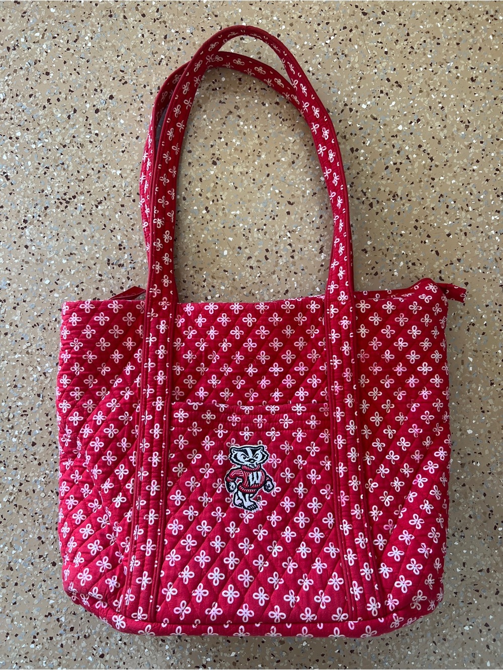 Vera Bradley Wisconsin Badger Bag